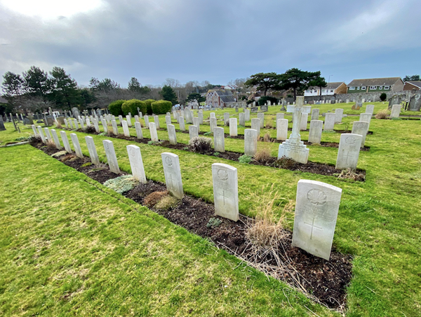 CWGC headstones from December 1915 to January 1916 for those from West Indian, Canadian and Lancashire Regiments by Jonathan Vernon (CC BY-SA 4.0)