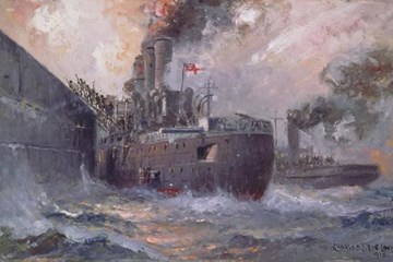 St George’s Day at Zeebrugge