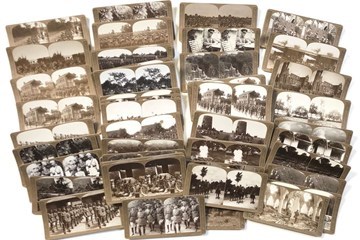 Stereoscope images from the Western Front and elsewhere