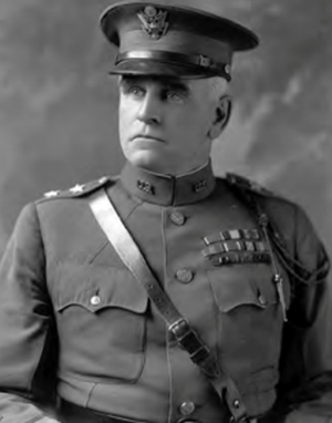 Major General Hanson E Ely, who as a Brigadier General, commanded the 2nd Division’s 3 Infantry Brigade at Blanc Mont Ridge