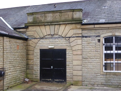 The Drill Hall Of 'D' Company, 4Th KOYLI At Ossett.