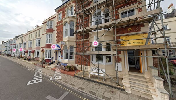 22 Brunswick Terrace Weymouth Now 'The Windsor' Guest House