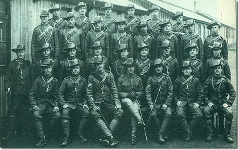 No.2 Section Of No.1 Company, 20Th Mounted Infantry