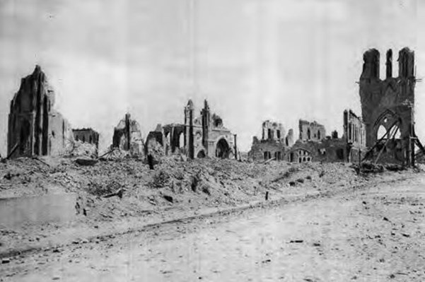 Ypres As It Was When The Race Went Through In 1919.