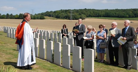 Marfaux Cemetery For Leonard Maidment