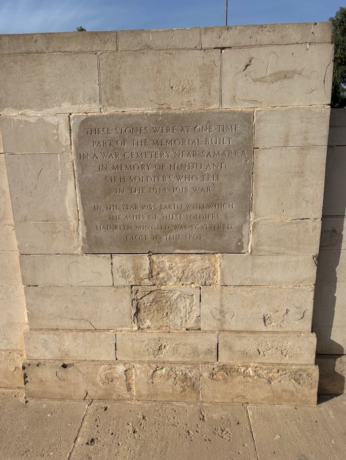 Samarra Hindu And Sikh Memorial