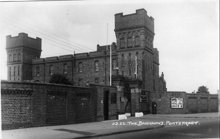 Pontefract Barracks, Courtesy Pontefractus.Co.Uk