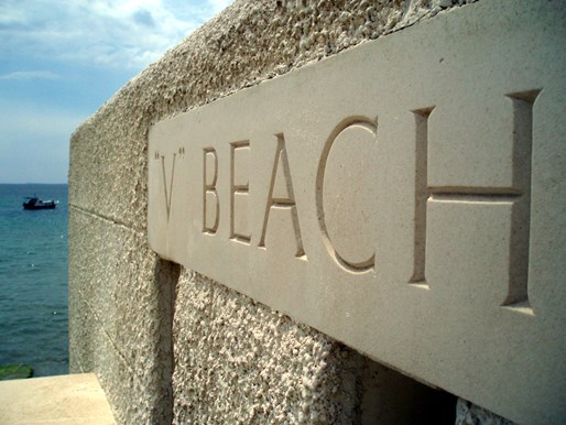 Cemetery At V Beach At Gallipoli