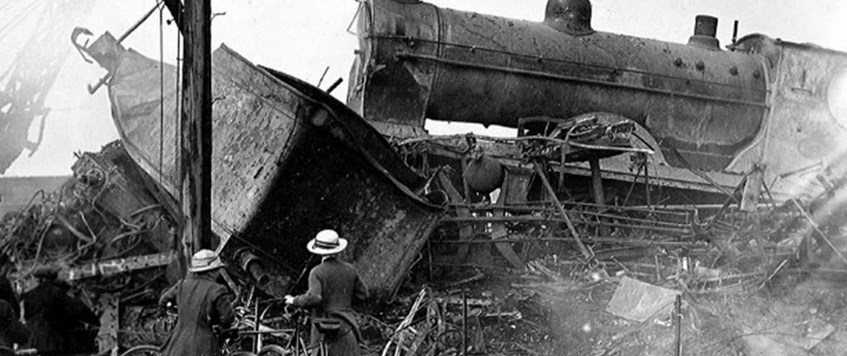 Rail Crash At Quintinshill Junction