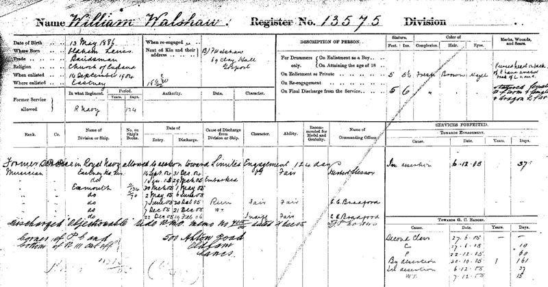 The Second Record Of William Walshaw