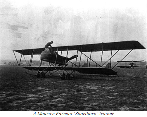 A Maurice Farman ‘Shorthorn’ Trainer