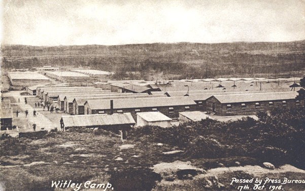 Witley Army Camp, Surrey In 1916 (Image – Surreyinthegreatwar.Org.Uk)