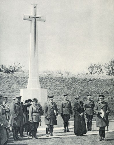 KGV At Terlincthun (15 May 1922)