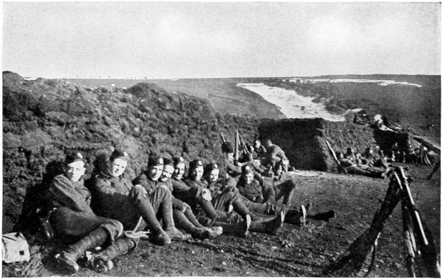 HLI Soldiers Resting By The Roadside