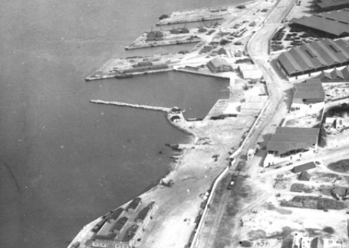 Unknown flying officers, Port Said Seaplane Base, c.1918