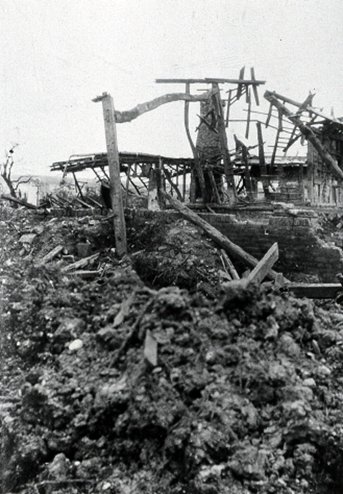 At Contalmaison after its capture, July 14th 1916