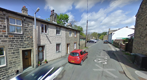 The top of St.John's Street today. May 2009 (c) Google Street View 2021