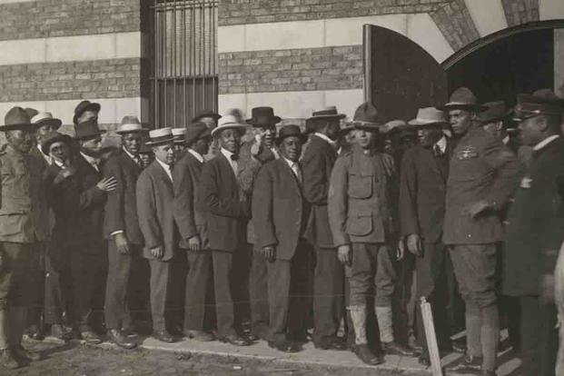 Mil Black Enlistment WWI 1200