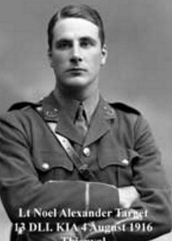 4 August 1916 Lieutenant Noel Alexander Target MC