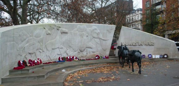 Animals in War Memorial, Hyde Park