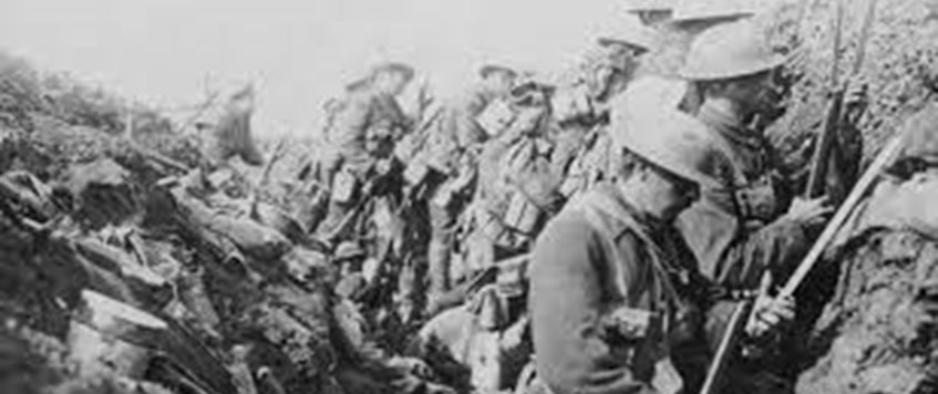 "Redan Ridge, winter 1916-1917" by Andy Lock