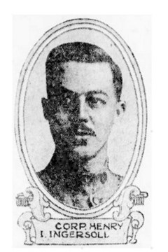 15 September 1918 : CPL Henry I Ingersoll