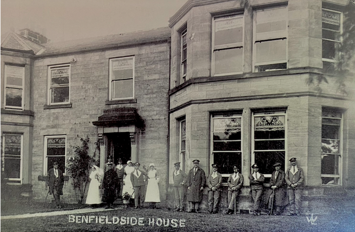 Benfieldside House during the Great War