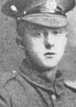 14 November 1916 : Pte Arthur Sharples