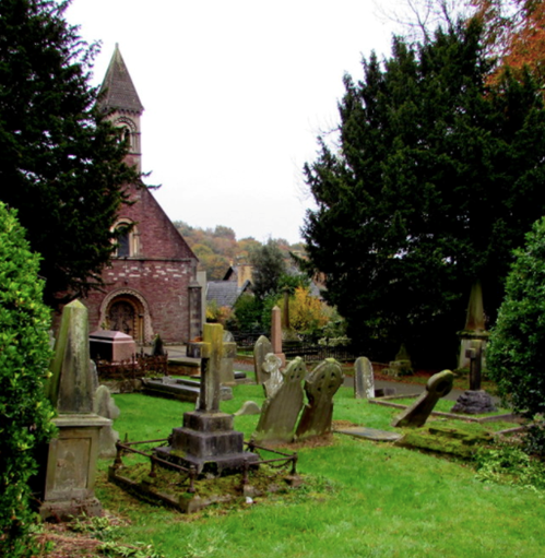 St Mary's churchyard and church, Malpas, Newport for ST3090 © Copyright Jaggery and licensed for reuse under this Creative Commons Licence