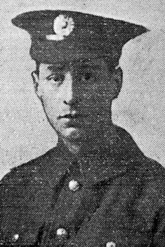 27 November 1916 : Pte Joshua Mitchell