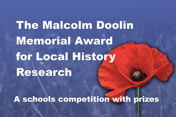 The Malcolm Doolin Memorial Award for Local History Research  2021-2022