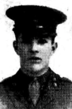 22 June 1916 : 2nd Lieut. Trevor Allington Crosland