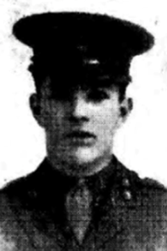 22 June 1916 : 2nd Lieut. Trevor Allington Crosland