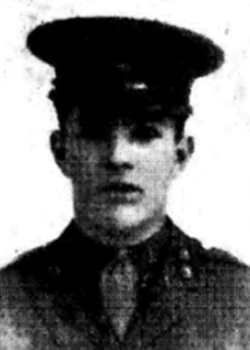 22 June 1916 : 2nd Lieut. Trevor Allington Crosland