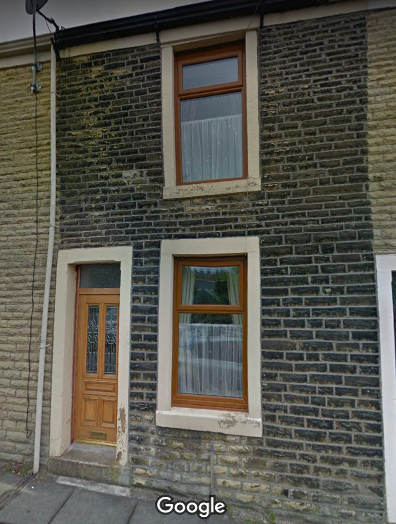 14 Annie Street, Accrington taken in 2019 (c) Google Street View 2021