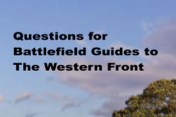 Are you a Battlefield Guide to the Western Front ?
