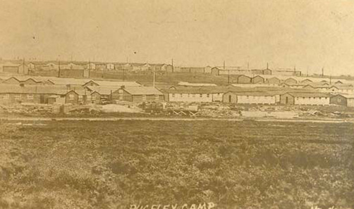 Rugeley Camp, where William and the 7th Training Reserve Battalion were stationed (Staffordshire Archives/Heritage and Bob Metcalf)