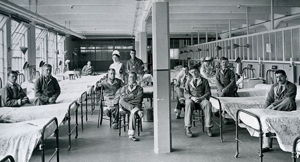 King George’s Hospital Ward, Stamford Street,London. Wellcome Foundation CC BY 4:00