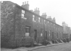 Early nineteenth-century houses in Engine Street, Hill Top, prior to twentieth century ‘slum’ clearance