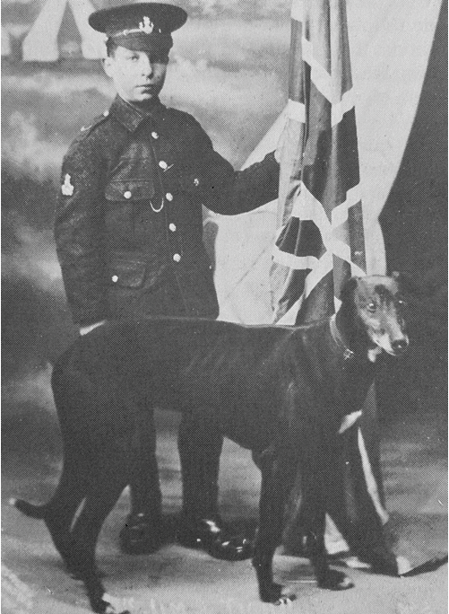 A band boy (note the musician’s arm badge) of the 11th (Reserve) Bn, Loyal North Lancashire Regiment. Photograph (c) D Barnes