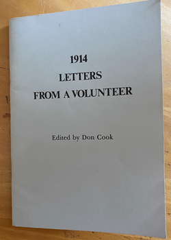 Letters from a Volunteer by Charles St.G Cook