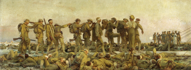 Gassed by John Singer Sargent © IWM Art.IWM ART 1460