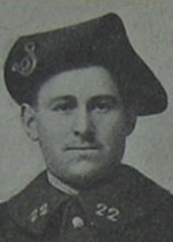 26 July 1915 : 1156 Chasseur Paul Marie Damon, 22e BACP.