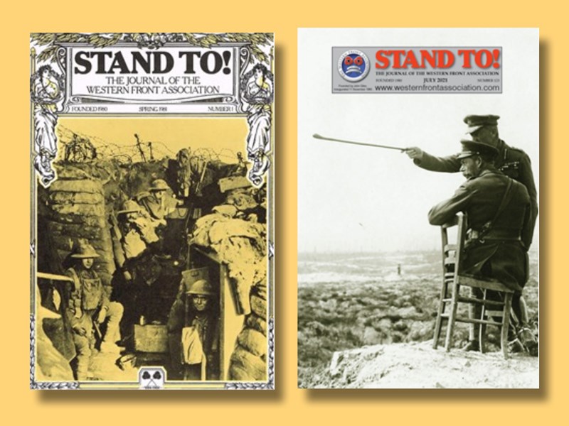 Stand To No 1 To No 123 Full Contents Listing The Western Front Association