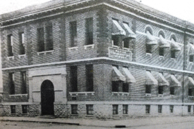 Marion Conservatory of Music at the southeast corner of 7th & Washington Streets, Indiana.