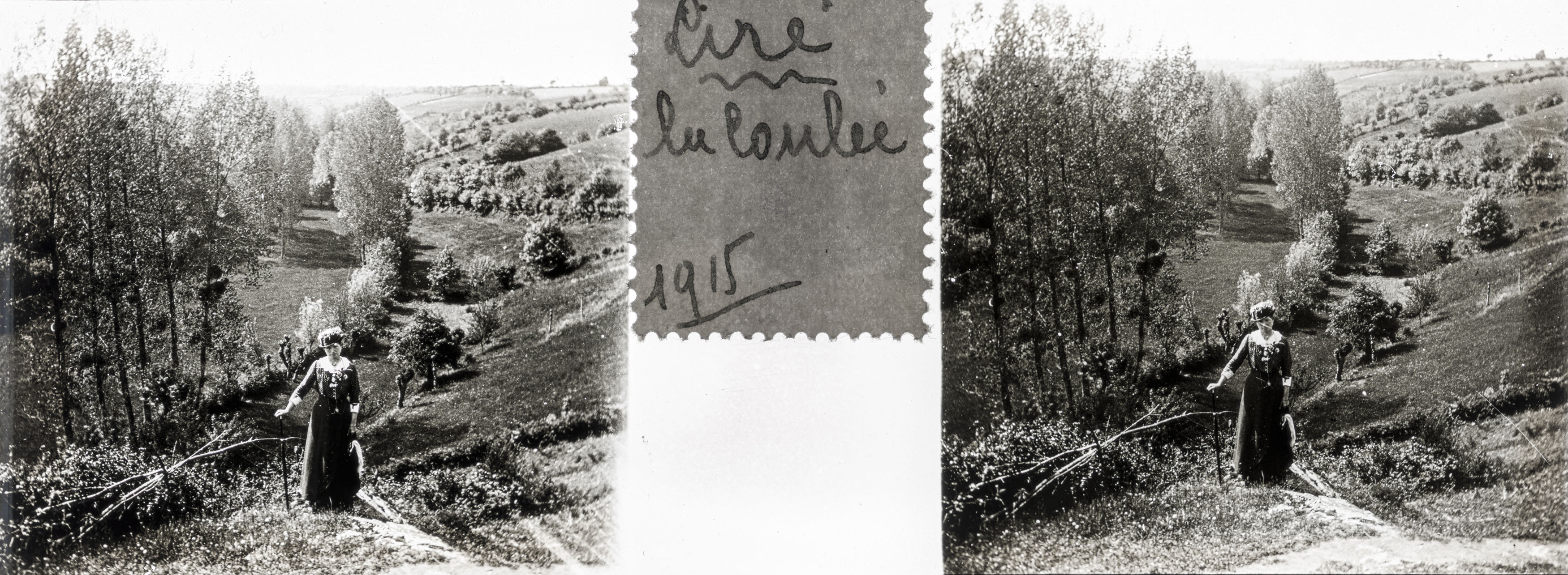 Liré, la Coulée 1915 - Liré,  la Coulée (a beauty spot/picnic area near the town)