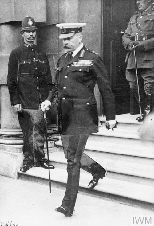 Kitchener Leaving The War Office Just Days Before His Mission To Russia