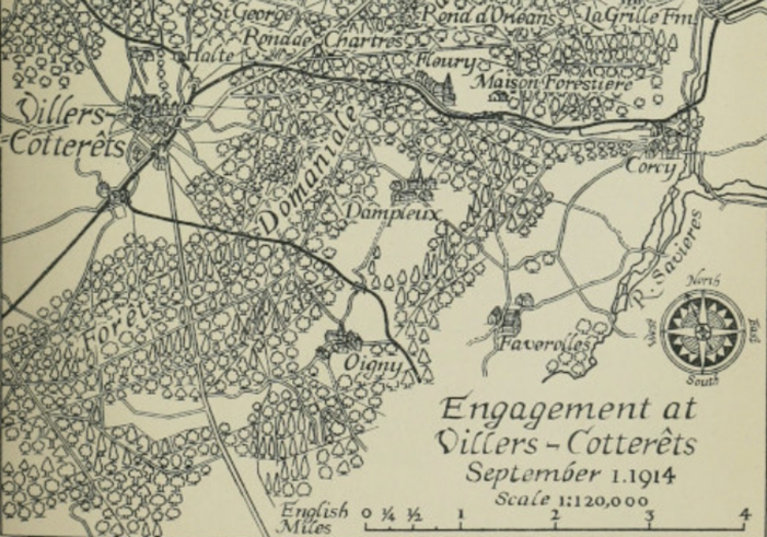 Engagement at Villers-Cotterets (CC Gutenberg Project)