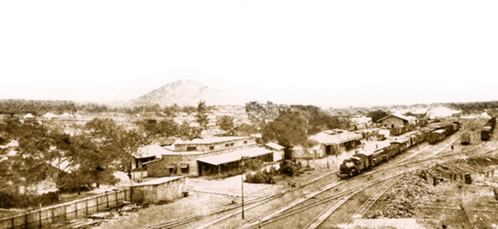Voi Railway Station in 1914