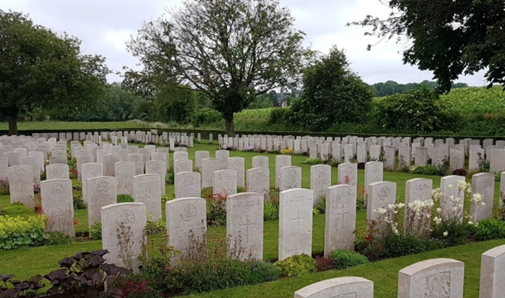Fifteen Ravine Cemetery, Villers-Plouich (c) CWGC 2021